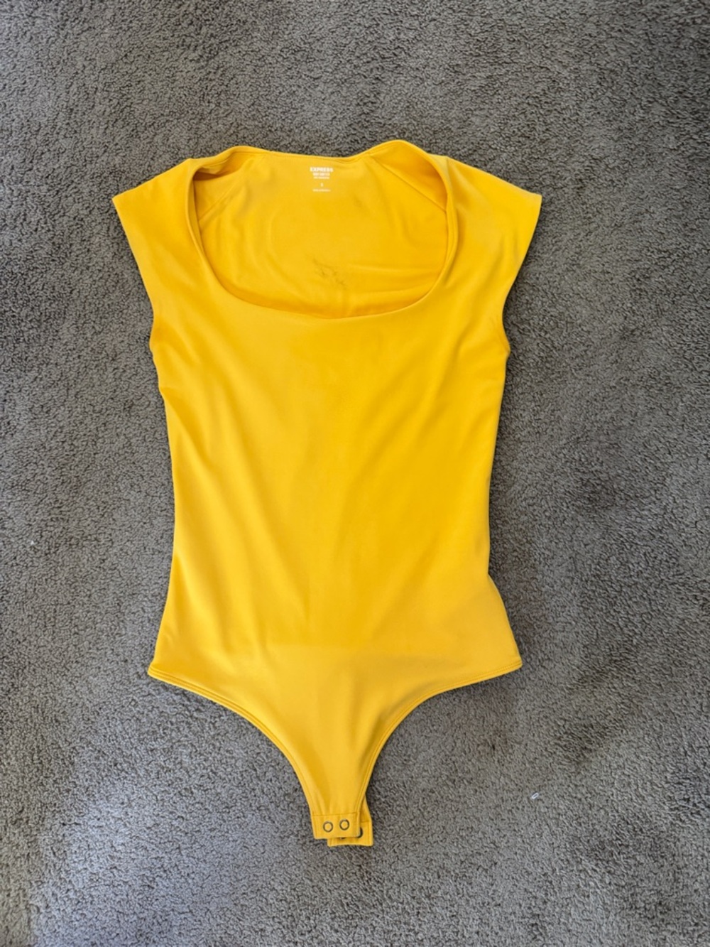 Express Contour Yellow Bodysuit